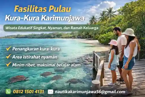 fasilitas pulau kura kura karimunjawa