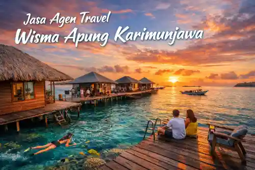 jasa agen travel wisma apung karimunjawa