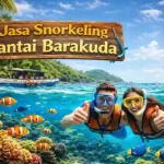 jasa snorkling pantai barakuda