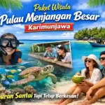 paket wisata pulau menjangan besar