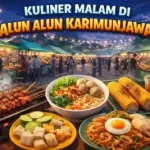 Kuliner Malam di Alun Alun Karimunjawa