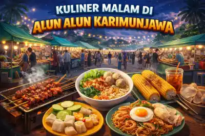 Kuliner Malam di Alun Alun Karimunjawa