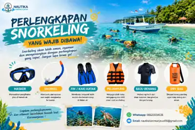 Perlengkapan Snorkeling yang Wajib