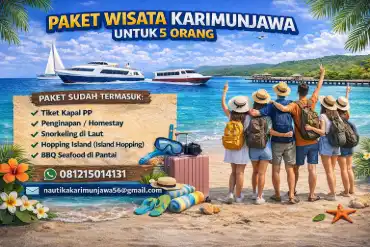 Paket Wisata Karimunjawa untuk 5 Orang