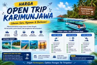 Harga Open Trip Karimunjawa