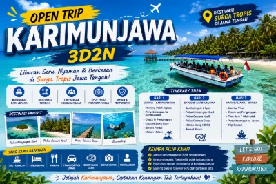 Open Trip Karimunjawa 2D3N